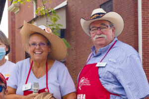 Judi and Tony Lindsey at the 2020 BBQ Cook-off.