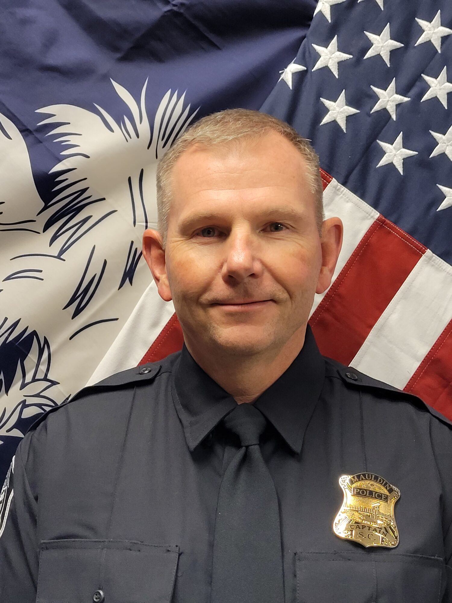 Mauldin Native, Retired FBI Agent Tab Clardy Sworn In As Mauldin Police